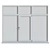 Aluminum Framed Windows 3D model small image 3