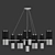 Favorite Ultra Brass Chandelier 3D model small image 2