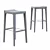 Sleek Chrome Barstool with Maple Solids 3D model small image 2