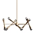 Modern Sputnik Pendant Light 3D model small image 1