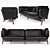 Stylish Stanley Sofa 3D model small image 1