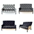 Modern Loft Sofa: Models 4092, 4038, 3835 3D model small image 3