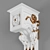 Elegant Plaster Artistry 3D model small image 3