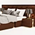 Sleek Bedroom Set 3D model small image 2