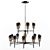 Elegant KUPRA Chandelier 3D model small image 1