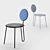 Cap Chair: Stylish and Ergonomic Seating 3D model small image 1