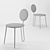 Cap Chair: Stylish and Ergonomic Seating 3D model small image 3