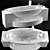 Sanospa Klafs: Luxurious Hot Tub 3D model small image 1