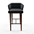 Stylish Stella Bar Stool 3D model small image 2