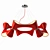 Ora Rojo Chandelier: A Statement Piece of Elegance 3D model small image 1
