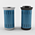 ТITUM - LAUSANNE 
 Stylish and Spacious Public Bin 3D model small image 1