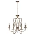 Elegant Pimlico Chandelier - 6-Light 3D model small image 2