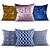 Elegant Accent Pillows 3D model small image 1