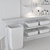 QI Bathroom Furniture Set: Modern Elegance 3D model small image 3