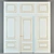 GRAND GR03 Bianco: Union Porte Door 3D model small image 1