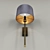 Elegant Casablanca Wall Sconce 3D model small image 2