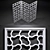 Geometric Decor Panels Set 3D model small image 3