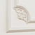 Elegant Gypsum Frame Kit 3D model small image 3