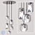 Iridescent Elegance: Lee Broom Suspension Chamber Grand 3D model small image 1