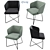 Modrest Stelle W Chair - Mid Century Elegance 3D model small image 1