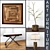 Artful Wood Collection: Frames, Furniture, and Decor 3D model small image 3