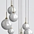 RH Whitley Chandelier: Classic Gold Pendant 3D model small image 2