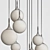 RH Whitley Chandelier: Classic Gold Pendant 3D model small image 3