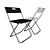 Space-Saving Folding Stool 3D model small image 2