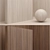 Seamless Wood/Veneer Material Set 3D model small image 3