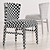 Sleek Kaylee Dining Chair 3D model small image 2