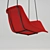 Modern Hanging Swing Chair 3D model small image 3