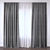 Cozy Retreat: Elegant Curtain 3D model small image 1