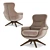 Elegant Bergere Chair - 778x782x960 mm 3D model small image 1