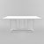 Sleek Dining Table - 1000x1800x750mm 3D model small image 3