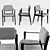 Elegant Capo Chair: Your Perfect Dining Companion 3D model small image 1
