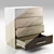 Multifunctional Chest of Drawers - 4 Chipboard Variants 3D model small image 1