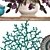 Tropical Decor Set: Shelf, Statuette, Plants 3D model small image 2