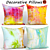 Elegant Decorative Pillow Set 3D model small image 1