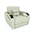 Montreal Modern Armchair 3D model small image 1