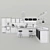 Diesel Social Kitchen: The Ultimate Stylish Space! 3D model small image 3