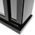 Modern Glass Showcase Cabinet 3D model small image 2