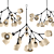 Porcelain Affinity Chandelier 3D model small image 1