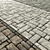 Vintage Stone Pavers 3D model small image 1