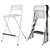 Compact and Stylish Bar Chair 3D model small image 1