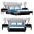 Luxury Mollie Bed: Ulivi 3D model small image 1