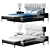 Luxury Mollie Bed: Ulivi 3D model small image 3