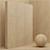 Seamless Wood and Cork Material Set 3D model small image 2