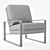 Elegant Bernhardt Tobin Chair 3D model small image 3