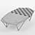 Elegant Marble Coffee Table 3D model small image 2