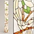 Modern Birds Stained-Glass Window 3D model small image 1